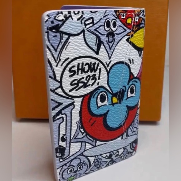 NWTS Louis Vuittton Comics Monogram Pocket Organizer - Picture 4 of 9